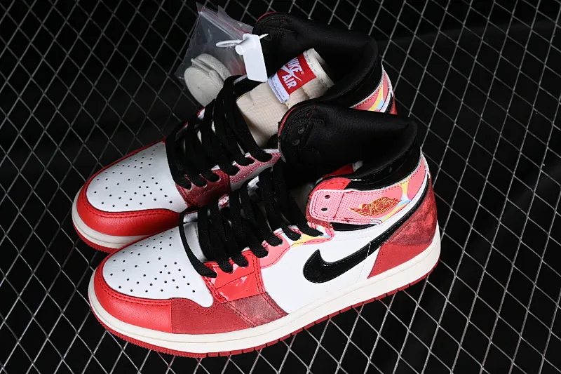 All categories Air Jordan Jordan series basketball shoes Air Jordan 1 High Air Jordan 1 High OG "Next Chapter" AJ1 Joe 1 Spider-Man 2.0 high-top basketball shoes DV1753-601